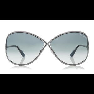 Tom Ford Miranda Gunmetal Sunglasses